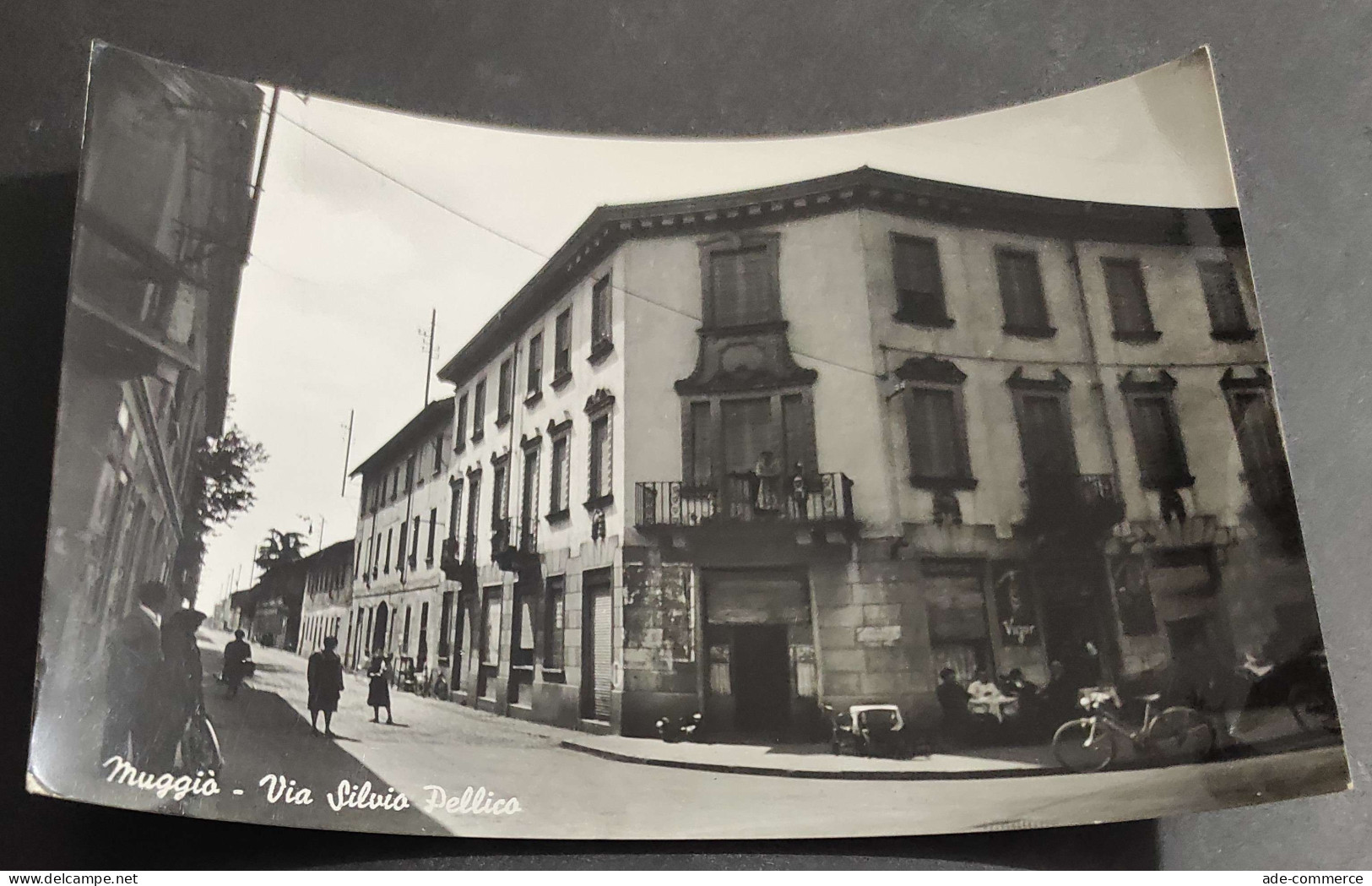 Cartolina Muggiò - Via Silvio Pellico