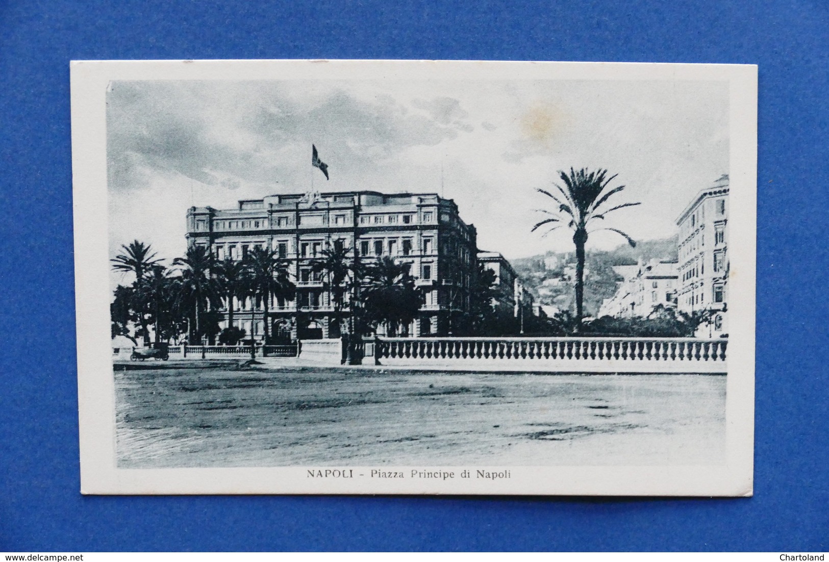 Cartolina Napoli - Piazza Principe di Napoli - 1920 ca.