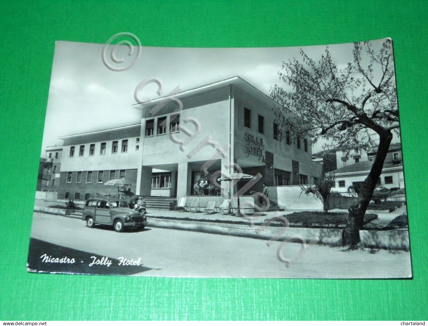 Cartolina Nicastro ( Lamezia Terme ) - Jolly Hotel 1957