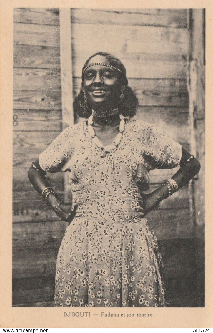 CARTOLINA NON VIAGGIATA PRIMI 900 DJIBOUTI-OCCUPAZIONE FRANCESE (CT367