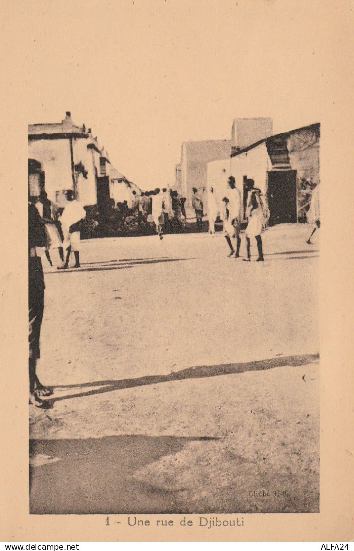 CARTOLINA NON VIAGGIATA PRIMI 900 DJIBOUTI -OCCUPAZIONE FRANCESE (CT581