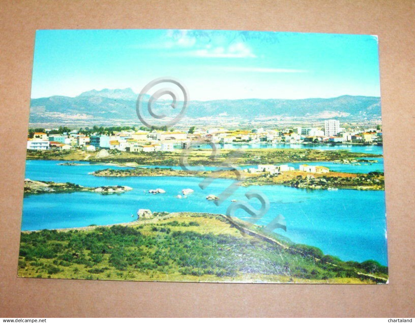 Cartolina Olbia - Panorama generale 1979