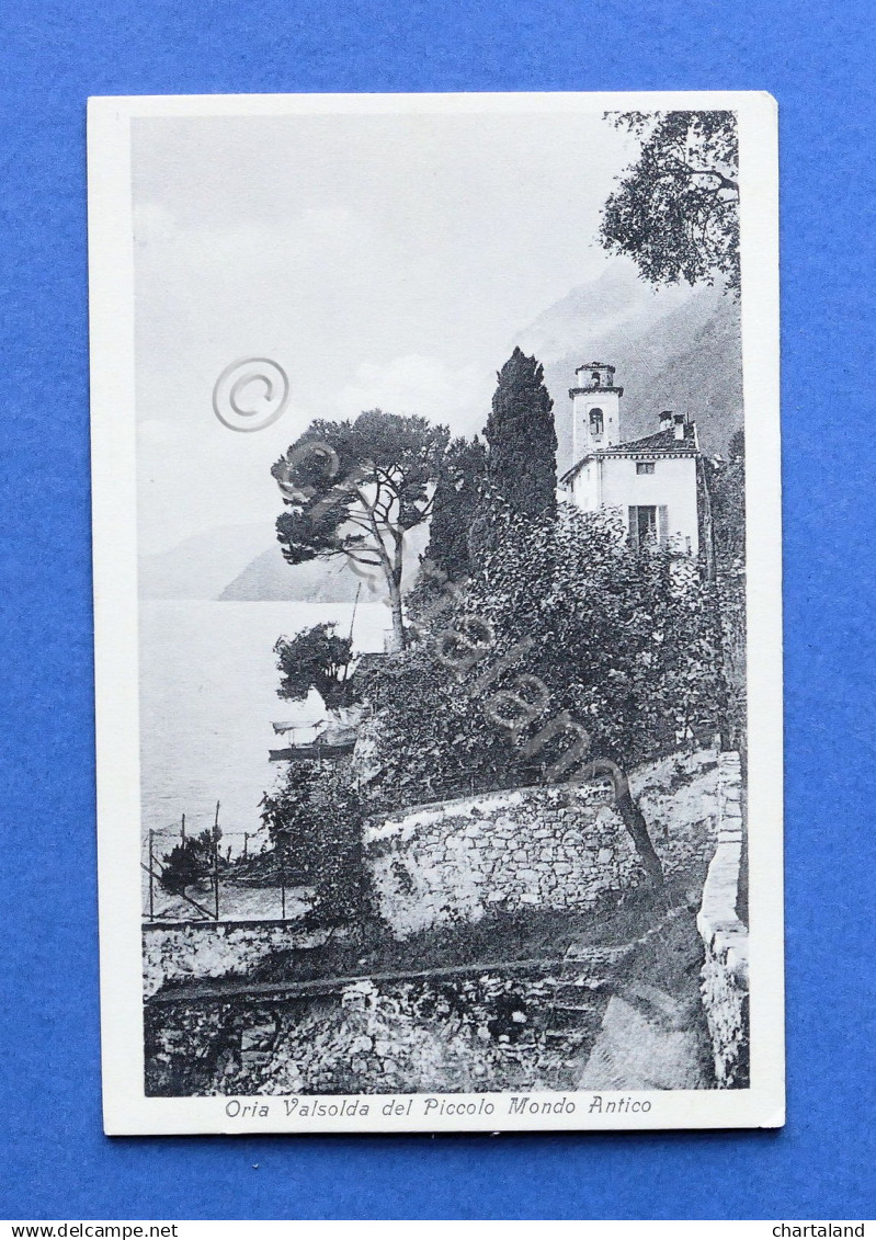 Cartolina Oria val Solda del Piccolo Mondo Antico - 1920 ca.