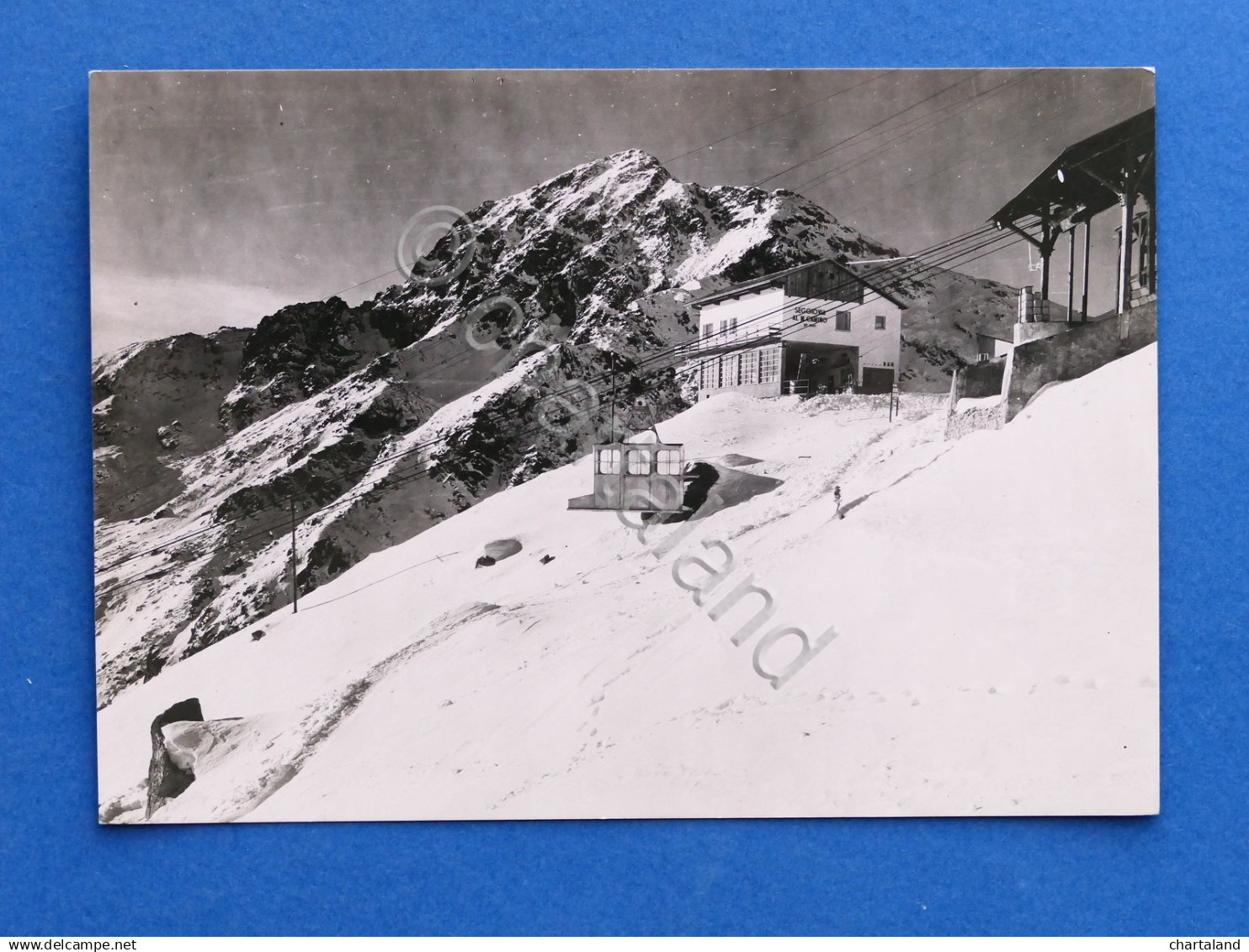 Cartolina Oropa - Mucrone - Stazioni Seggiovia e Funivia - 1960 ca.