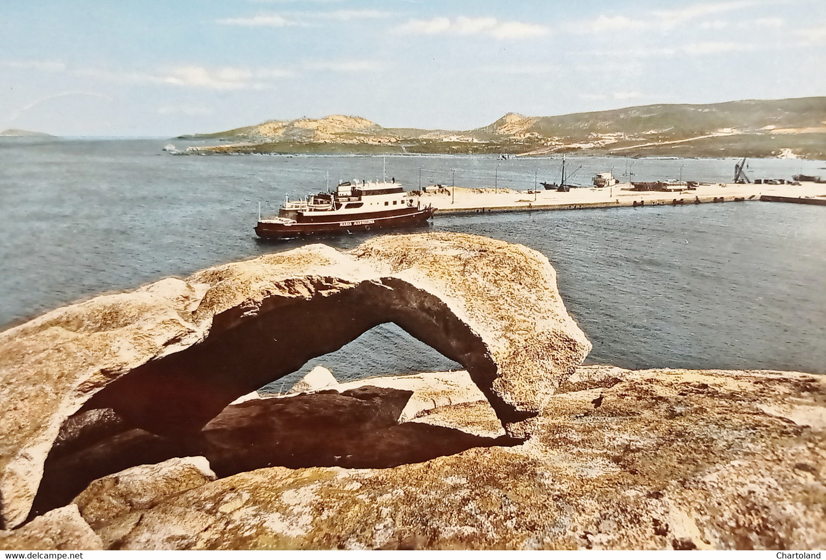 Cartolina - Palau ( Sassari ) - Il Porto - 1963