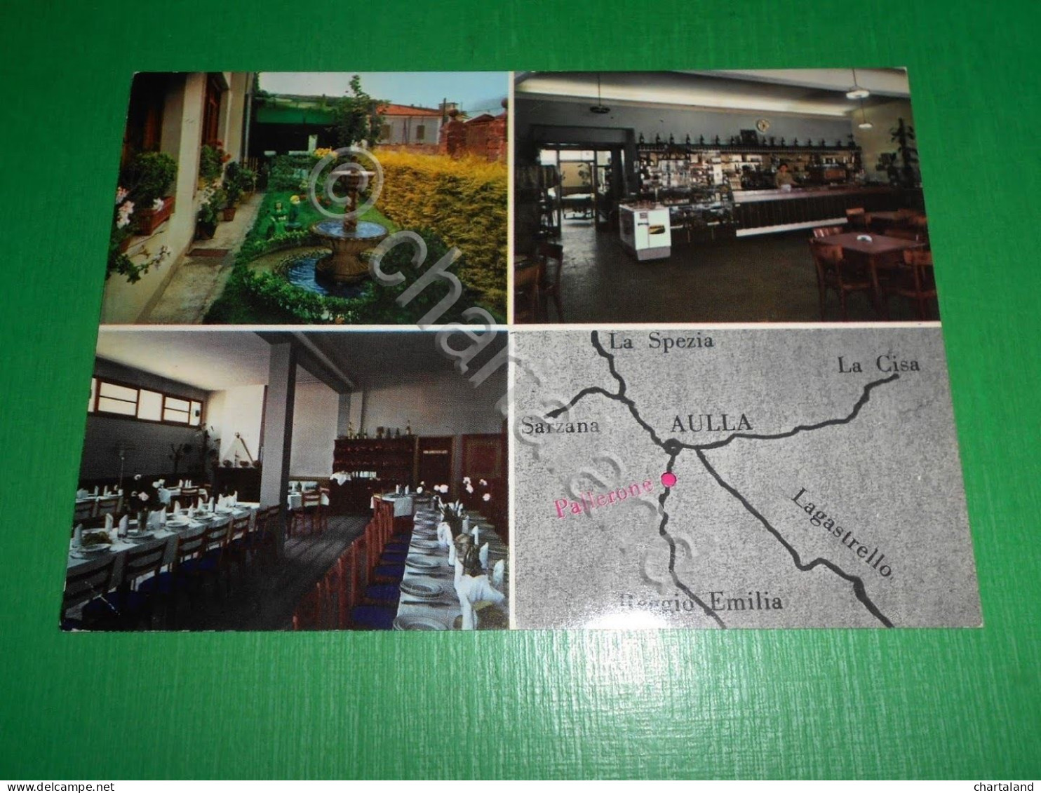 Cartolina Pallerone ( Massa Carrara ) - Bar Ristorante La Teresina 1970 ca