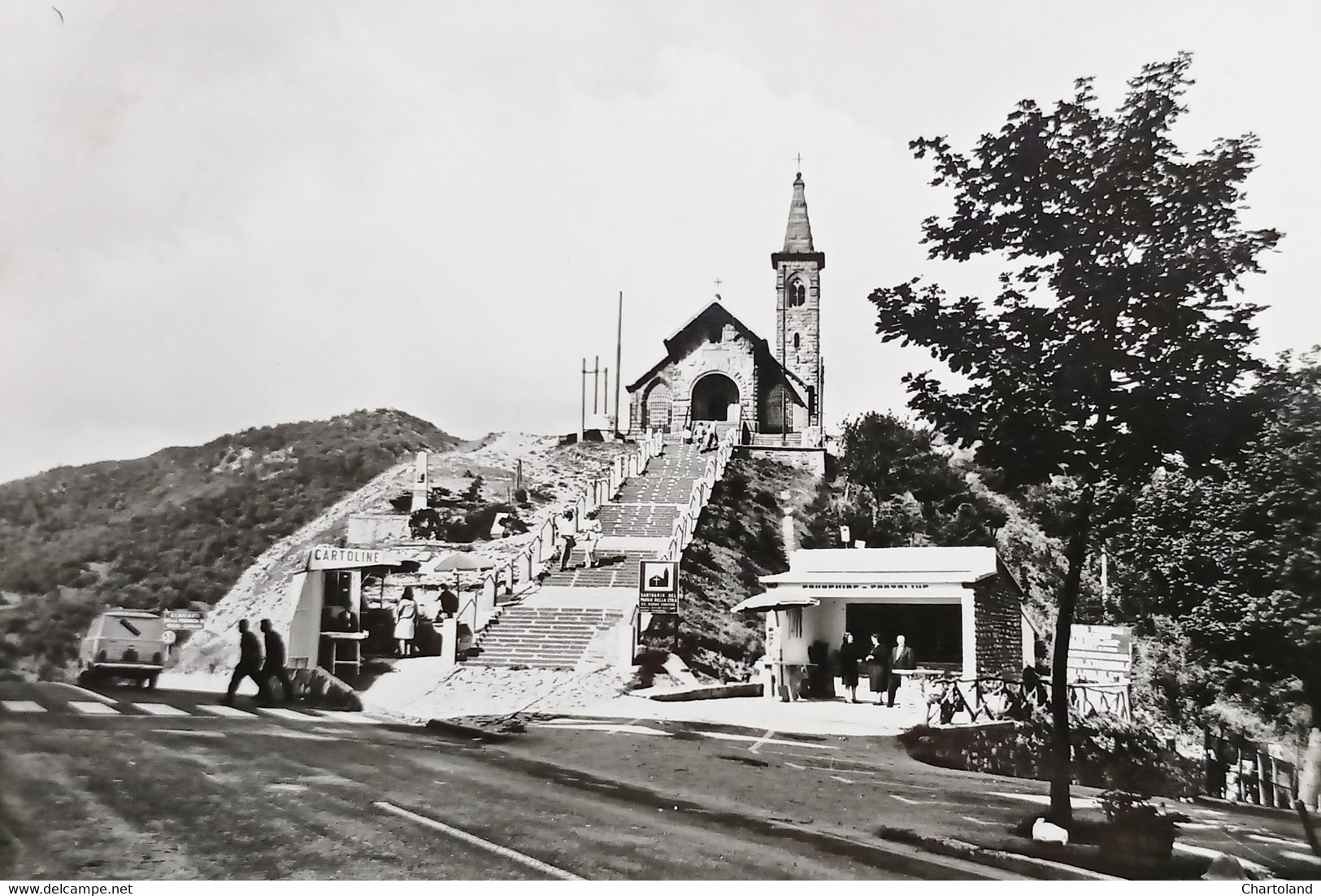 Cartolina - Passo della Cisa - Santuario degli Sportivi di tutto il Mondo - 1969