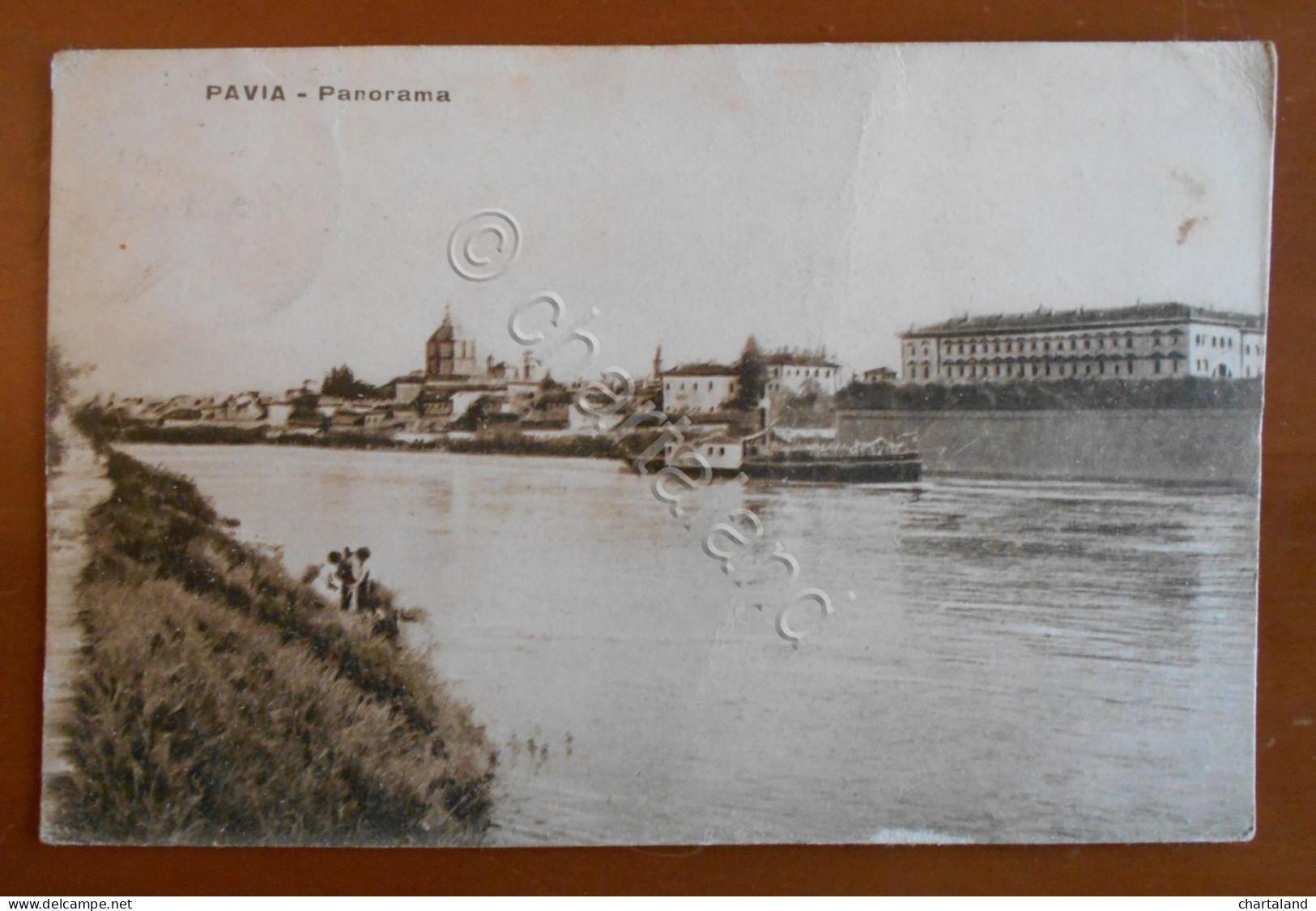 Cartolina Pavia (Lombardia) - Panorama - 1918