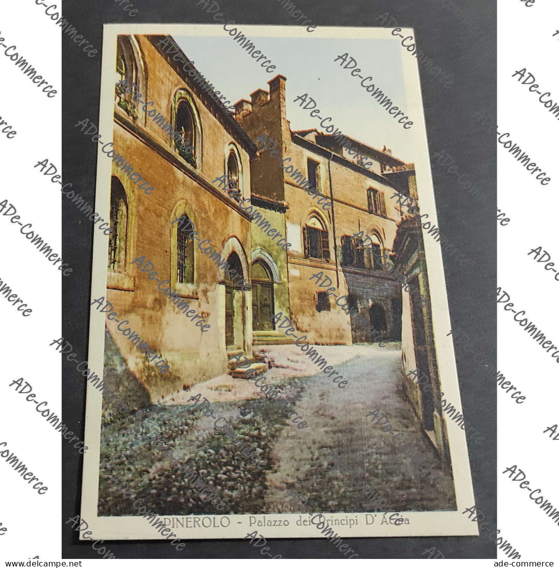 Cartolina Pinerolo - Palazzo dei Principi d'Acaia