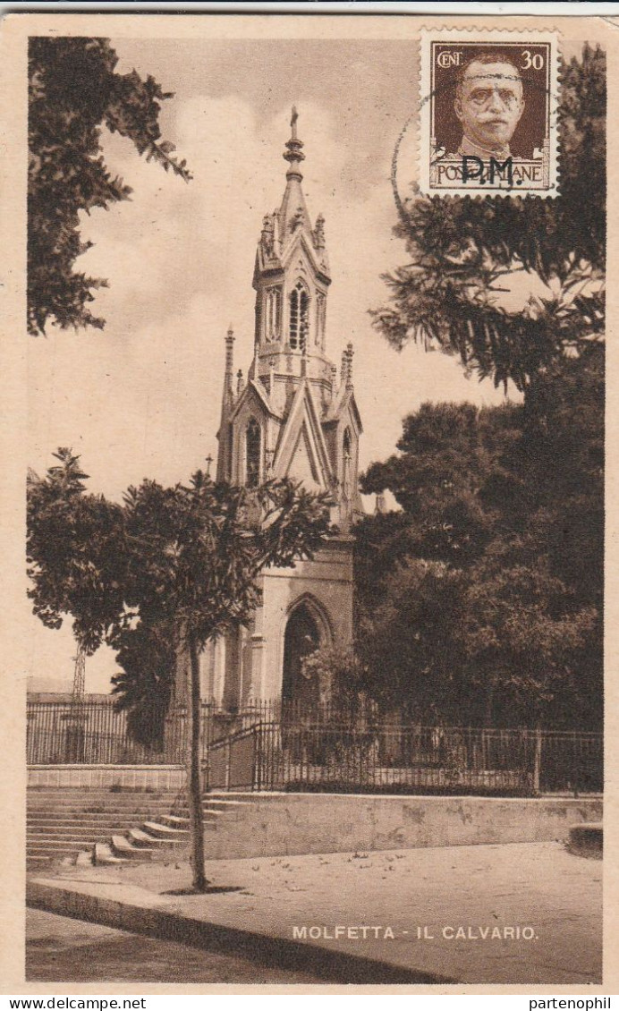 Cartolina / Postcard /  Viaggiata /  Molfetta - Il calvario.