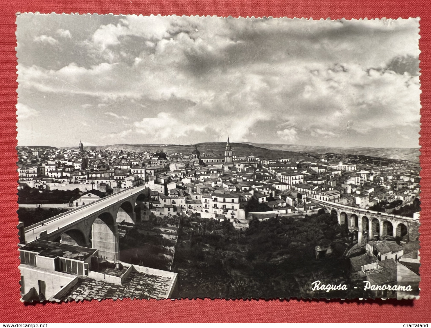 Cartolina - Ragusa - Panorama - 1950