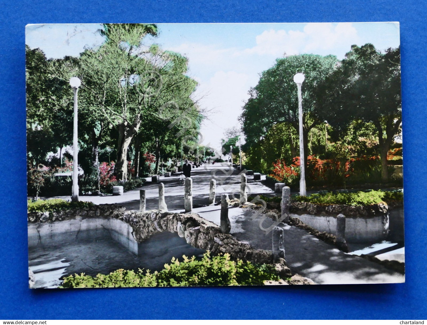 Cartolina Ragusa - Villa Margherita - 1963