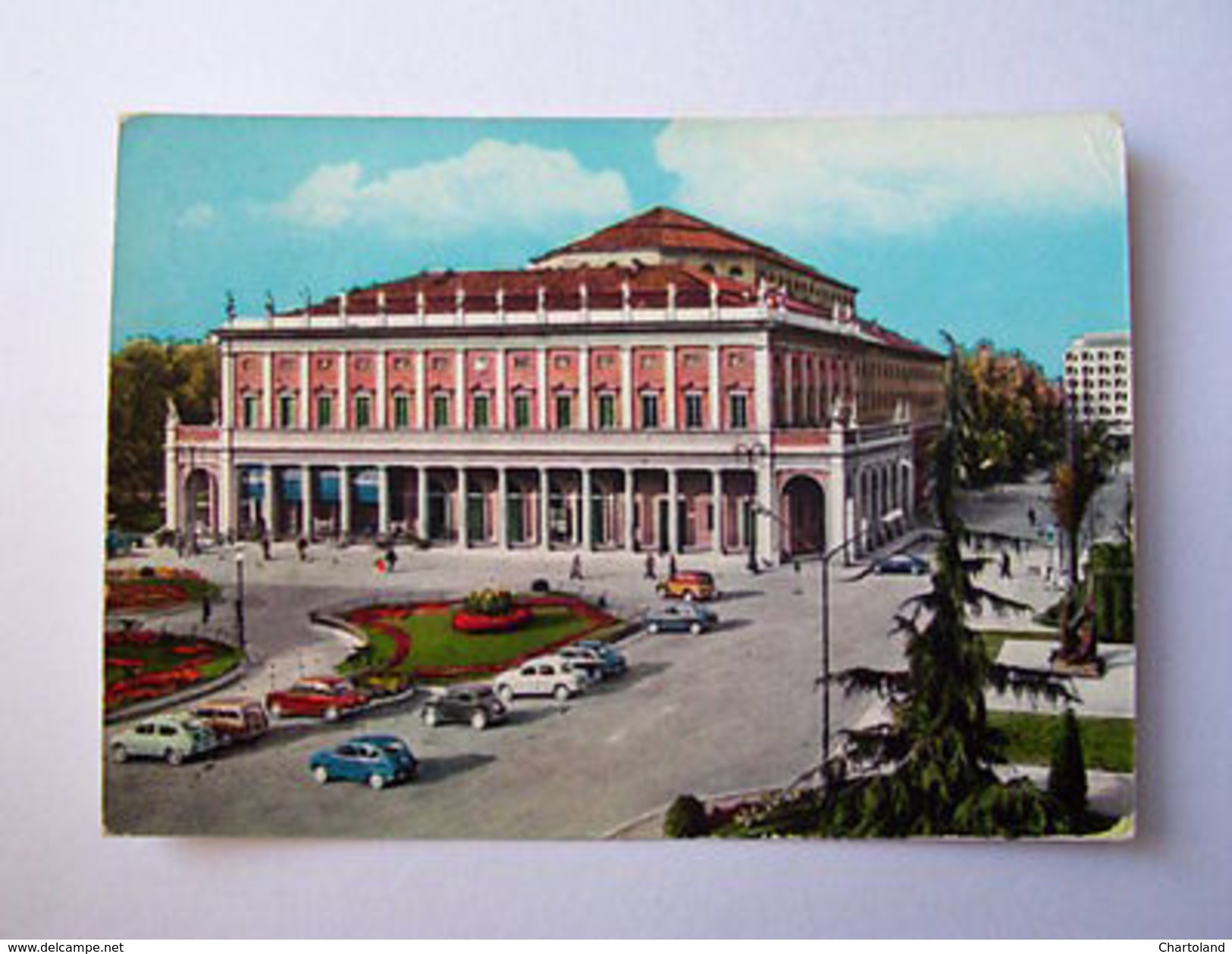 Cartolina Reggio Emilia - Teatro Municipale 1963