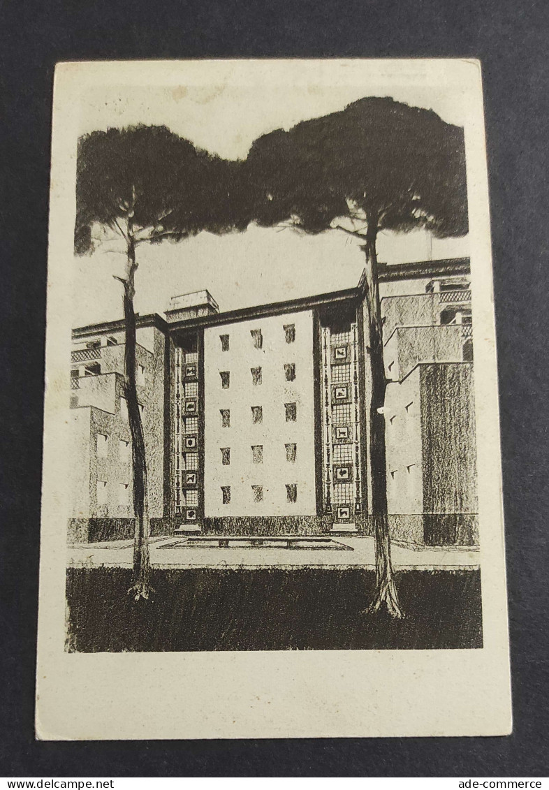 Cartolina Roma - Quartiere dell'Artigianato - Le Case degli Artigiani