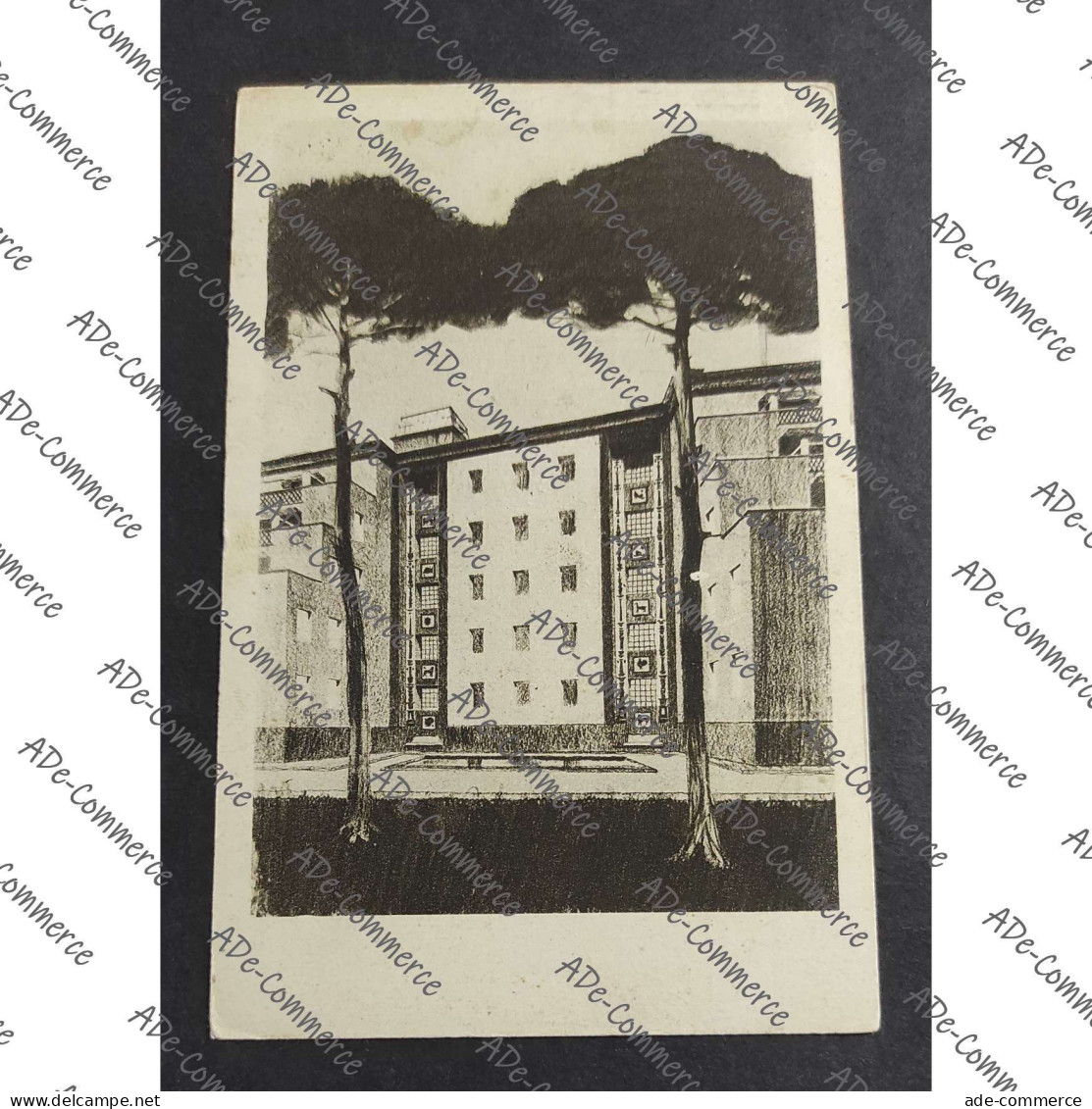 Cartolina Roma - Quartiere dell'Artigianato - Le Case degli Artigiani