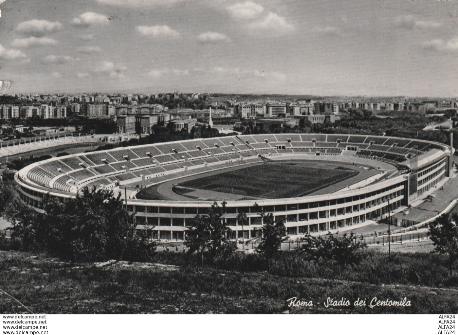 CARTOLINA ROMA STADIO DEI CENTOMILA (ZP4025