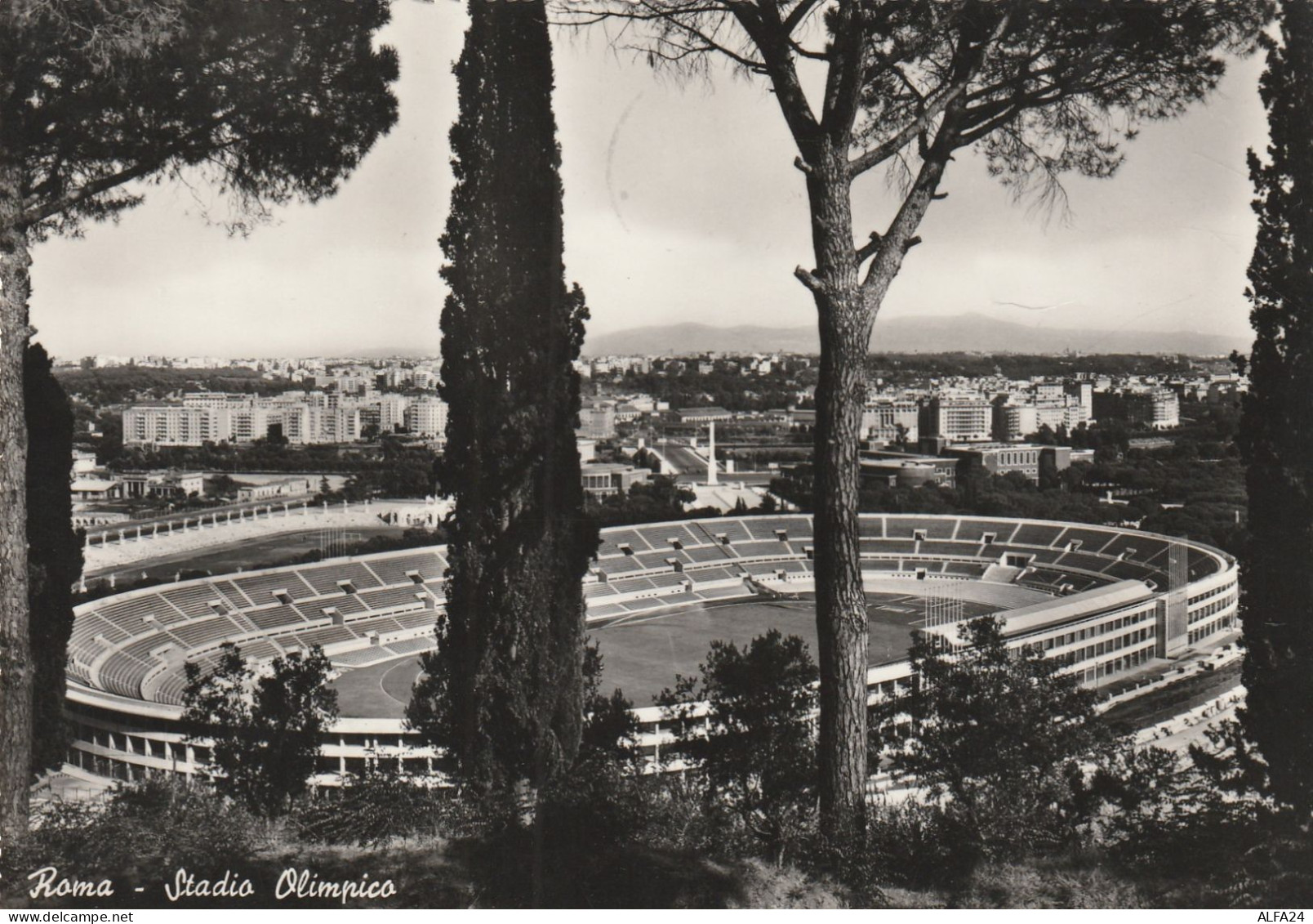 CARTOLINA ROMA STADIO OLIMPICO (XS4554