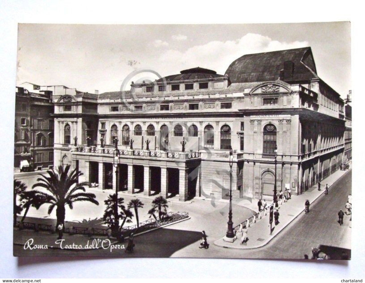Cartolina Roma - Teatro dell' Opera 1960