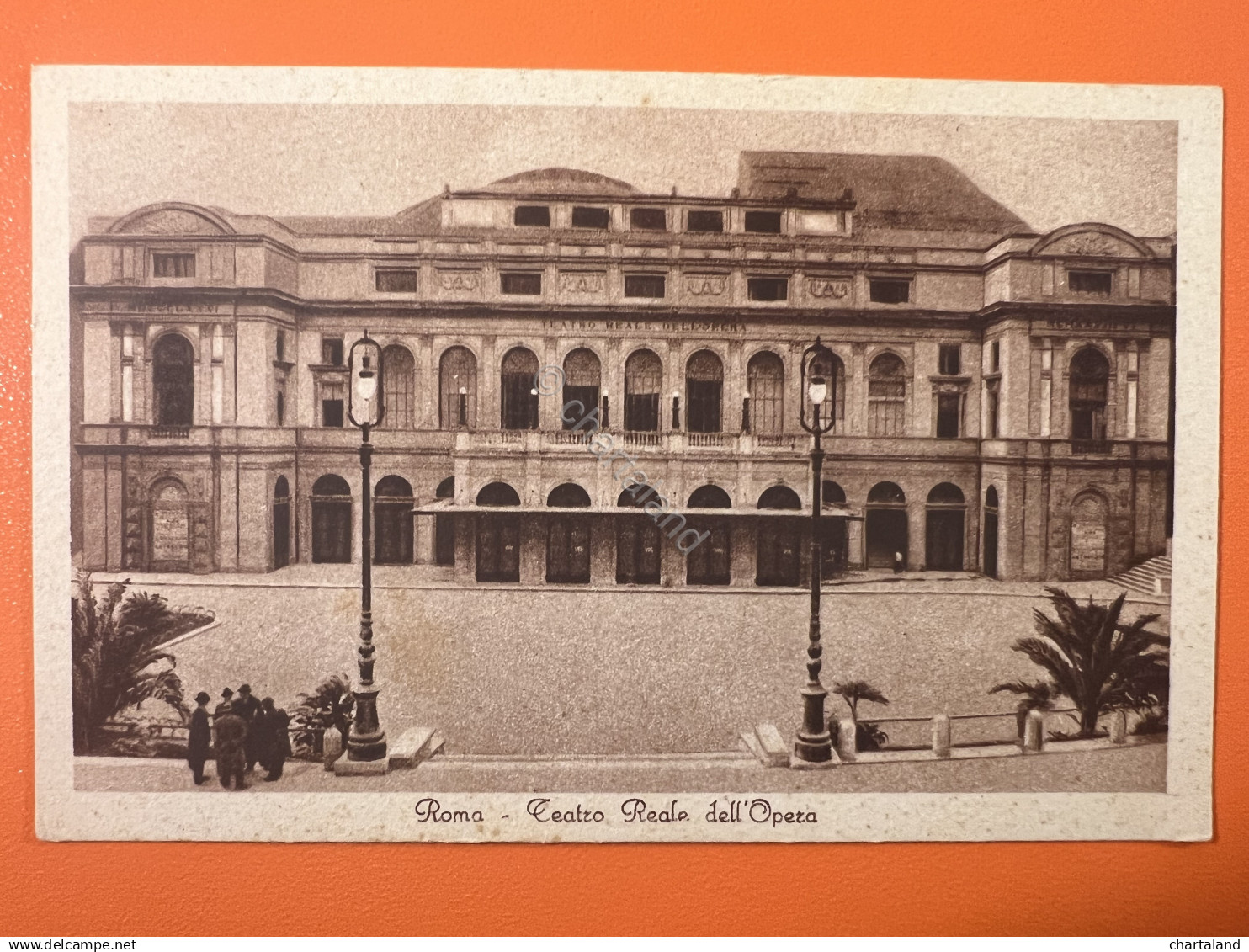 Cartolina - Roma - Teatro Reale dell'Opera - 1920 ca.