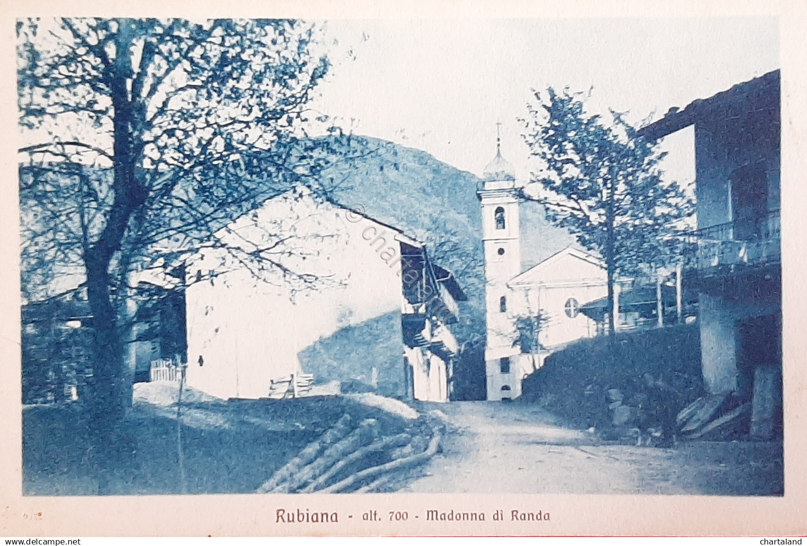 Cartolina Rubiana - Madonna di Randa - 1930