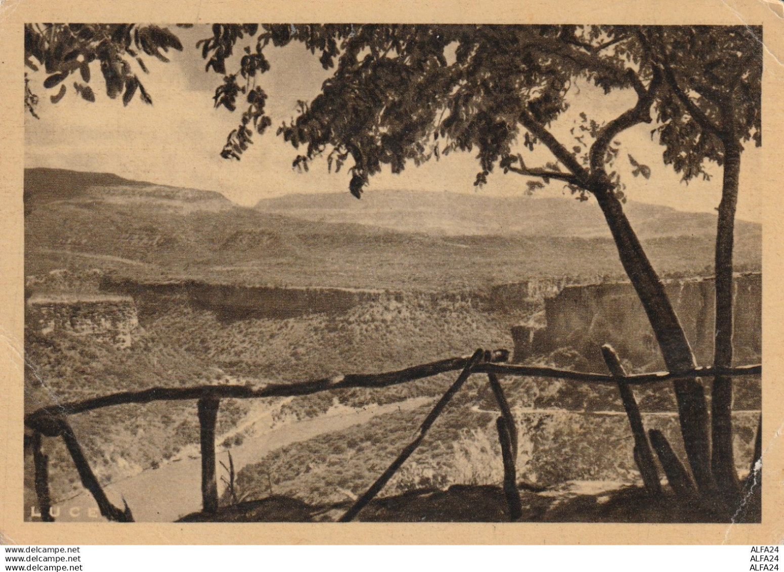 CARTOLINA SAFARTAC NILO AZZURRO ETIOPIA (RY7194