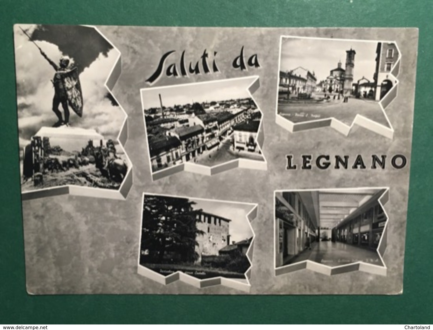 Cartolina Saluti Da Legnano - 1958