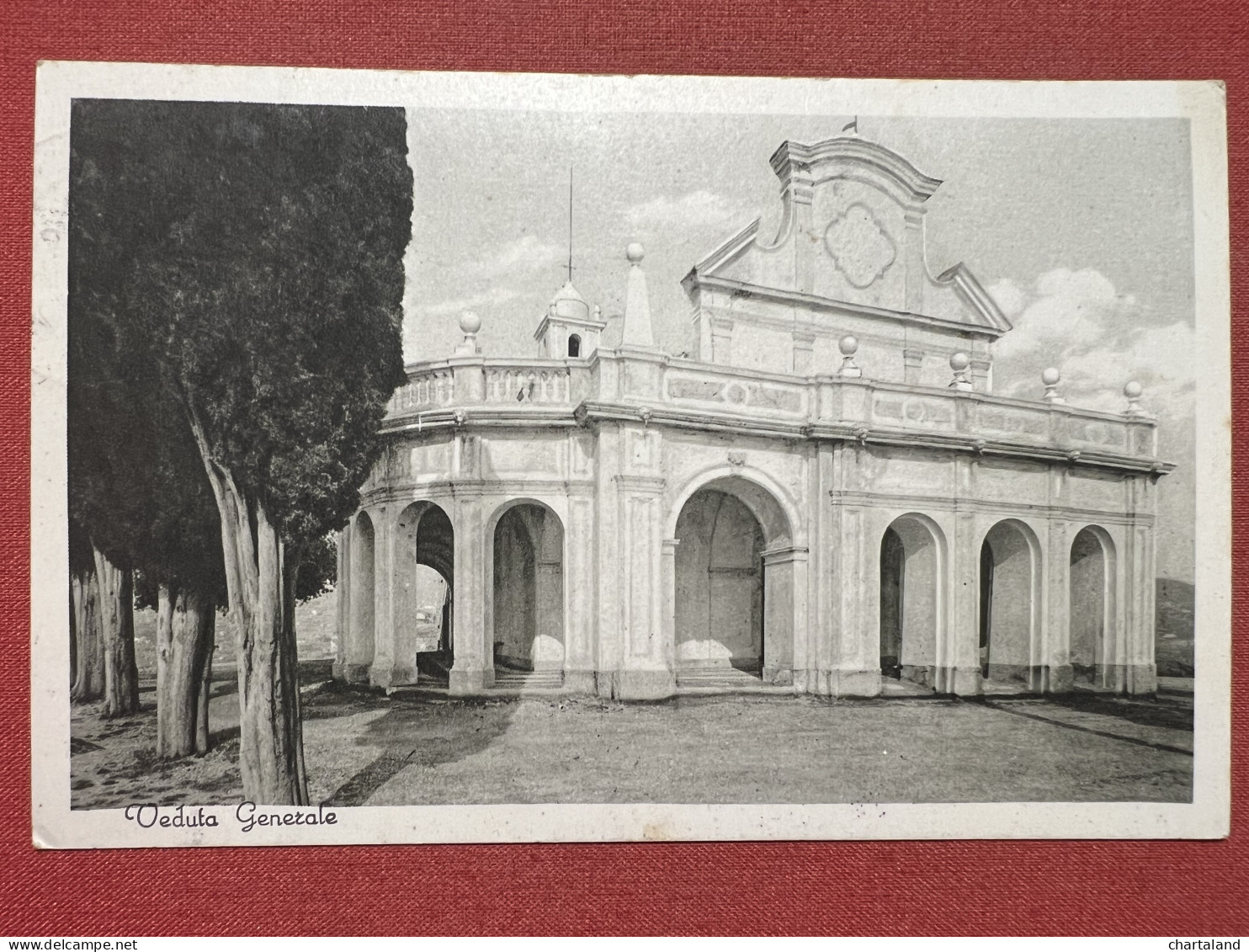 Cartolina - Santuario Madonna della Guardia - Capo Verde ( Sanremo ) - 1959