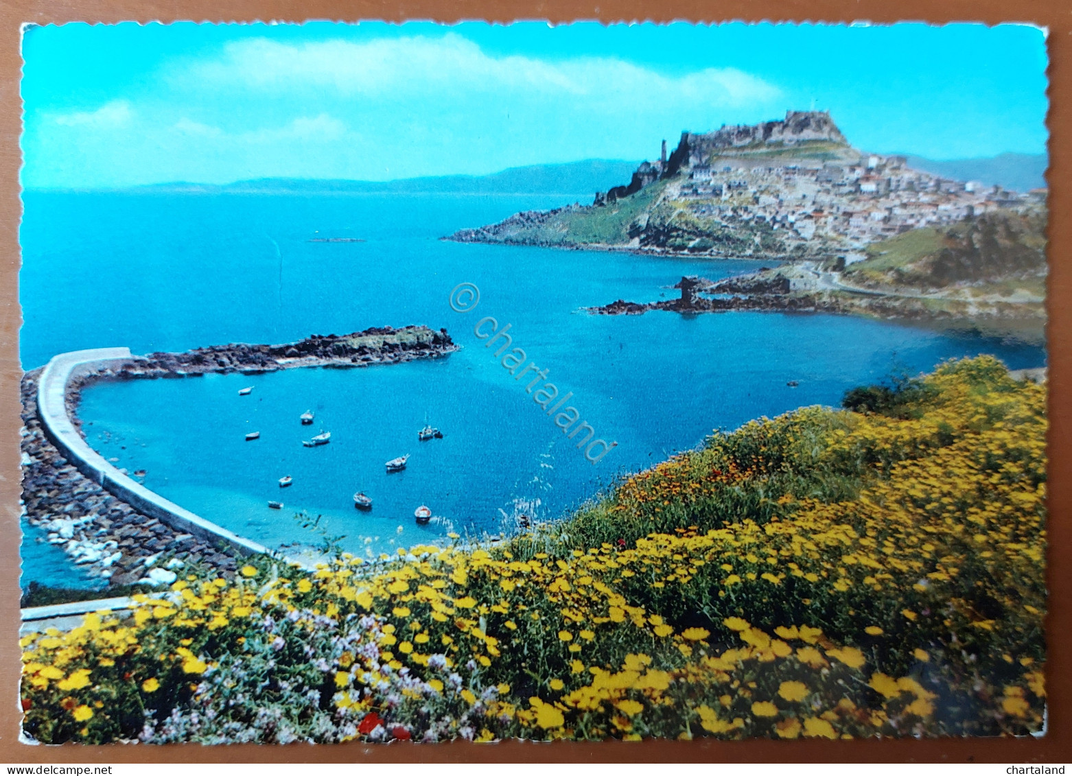 Cartolina Sardegna pittoresca - Castelsardo - 1970
