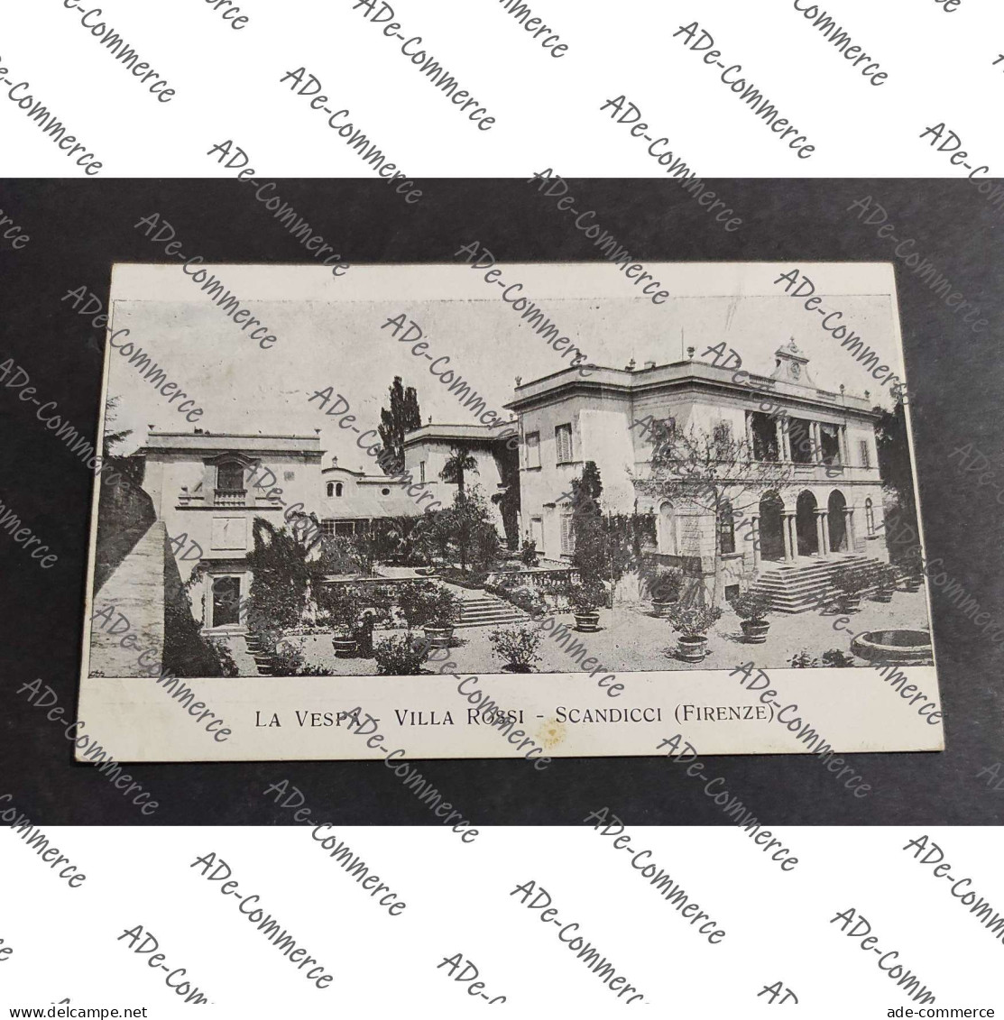 Cartolina Scandicci (Firenze) - La Vespa - Villa Rossi
