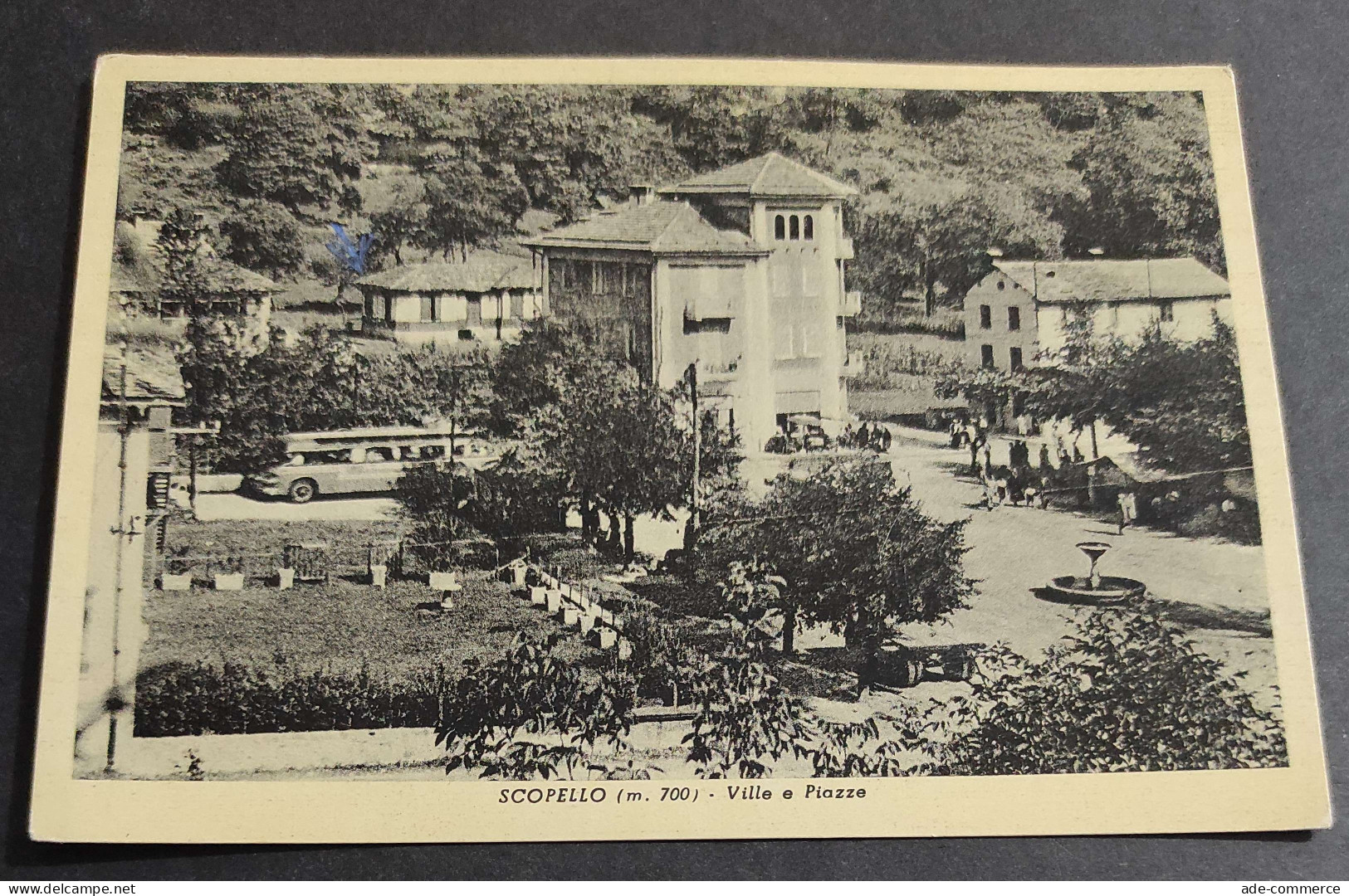 Cartolina Scopello - Ville e Piazze