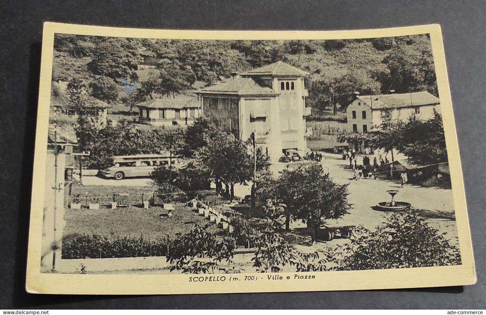 Cartolina Scopello - Ville e Piazze