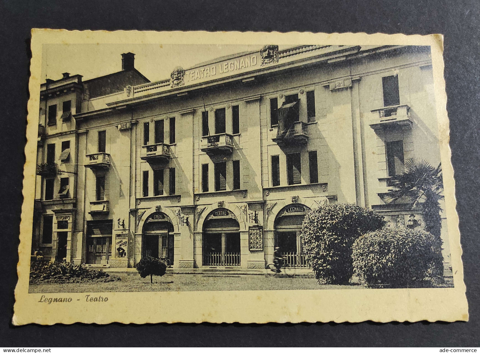 Cartolina  Teatro Legnano  -  Legnano - G
