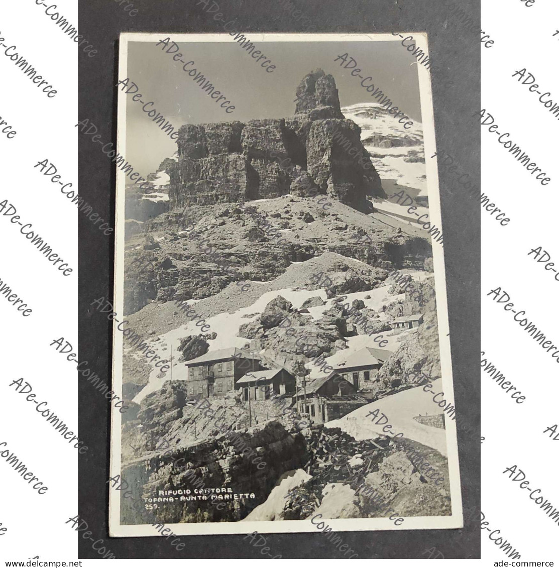 Cartolina Tofana - Punta Marietta - Rifugio Cantore