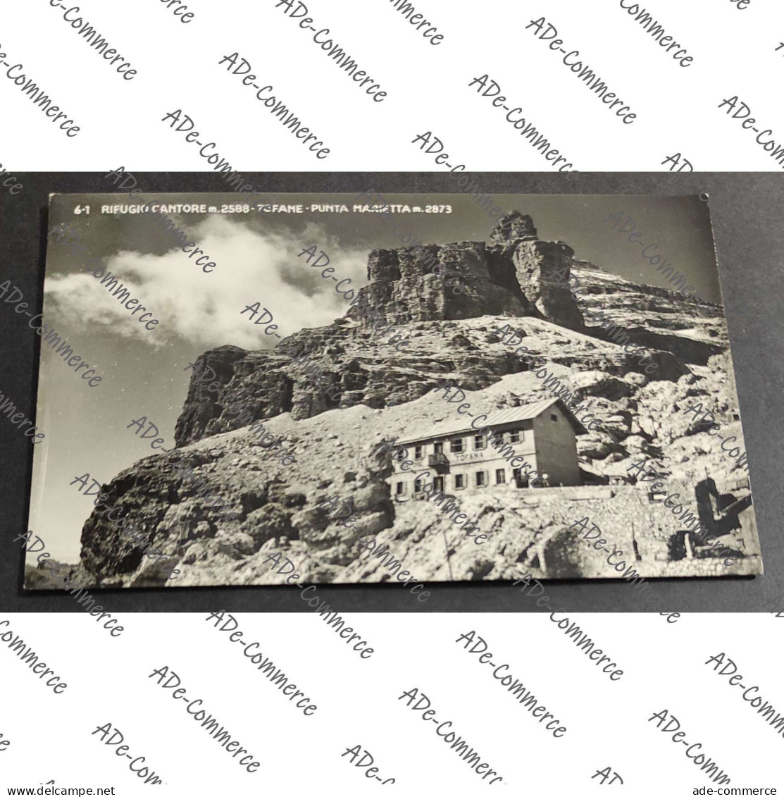 Cartolina Tofane - Punta Marietta - Rifugio Cantore