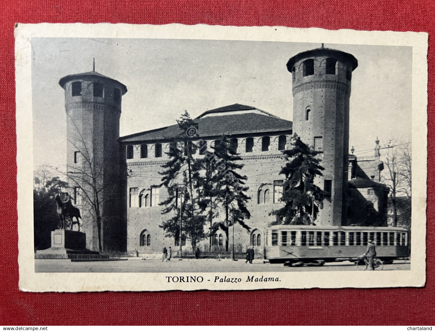 Cartolina - Torino - Palazzo Madama - 1957