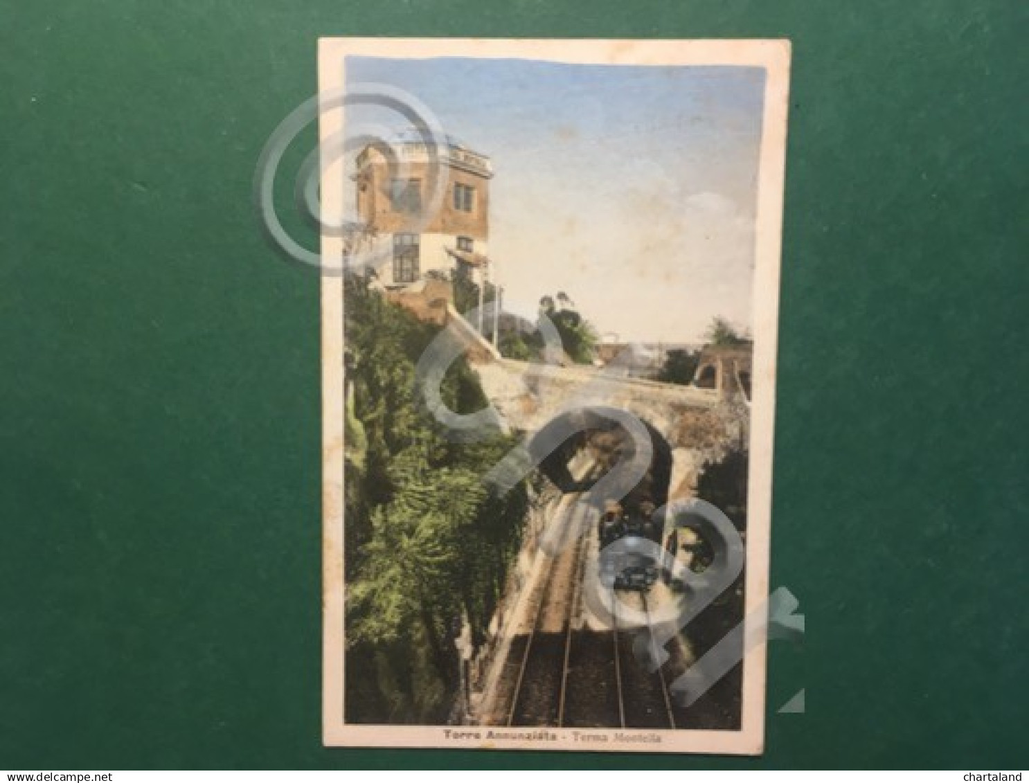 Cartolina Torre Annunziata - Terma Montella - 1918