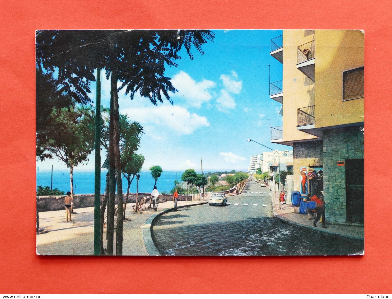 Cartolina Torre Annunziata - Via Gino Alfani - 1970