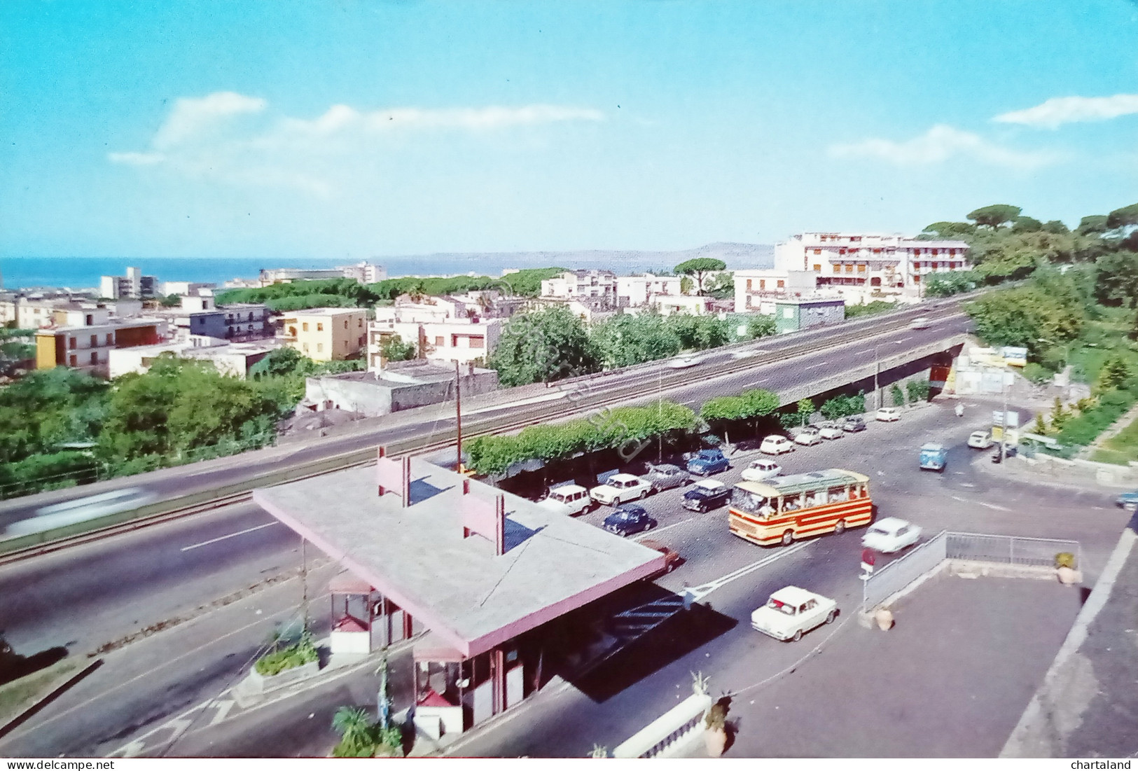 Cartolina - Torre del Greco - Ingresso Autostrada - 1973