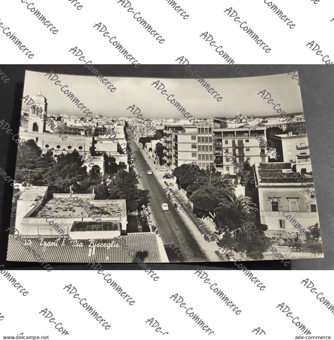 Cartolina Trani - Via Bisceglie