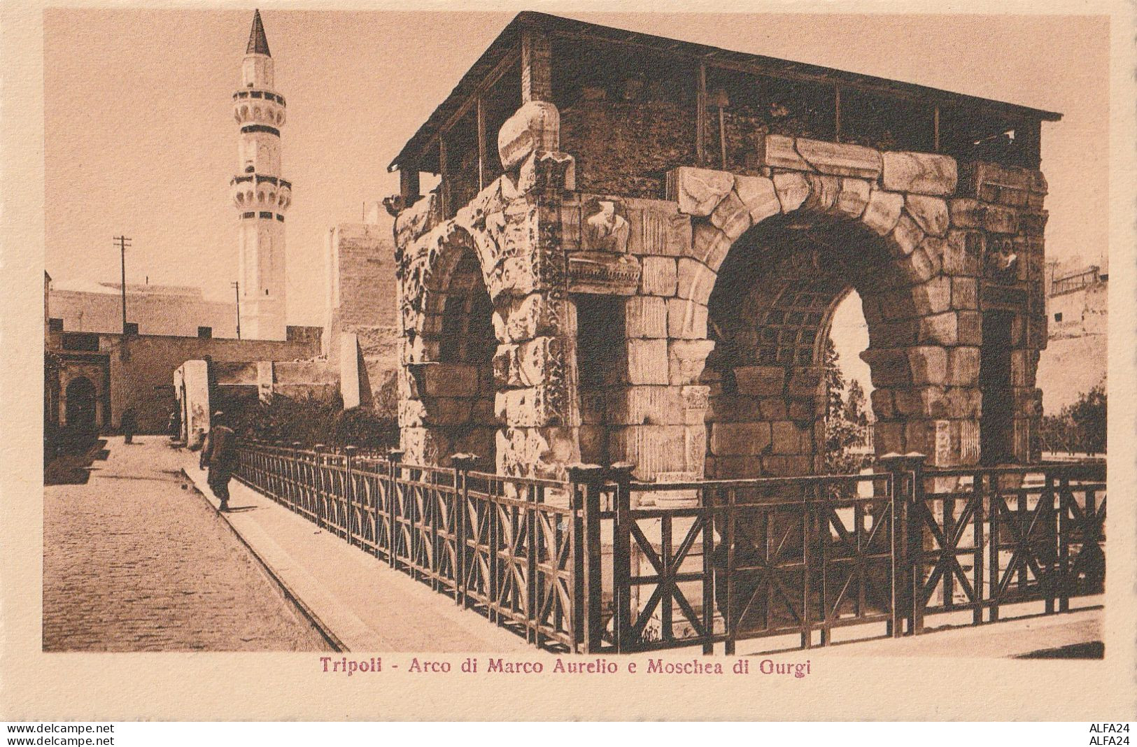 CARTOLINA TRIPOLI LIBIA COLONIE ITALIANE (V_3630