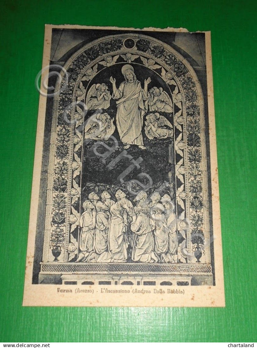 Cartolina Verna ( Arezzo ) - L'Ascensione 1930 ca