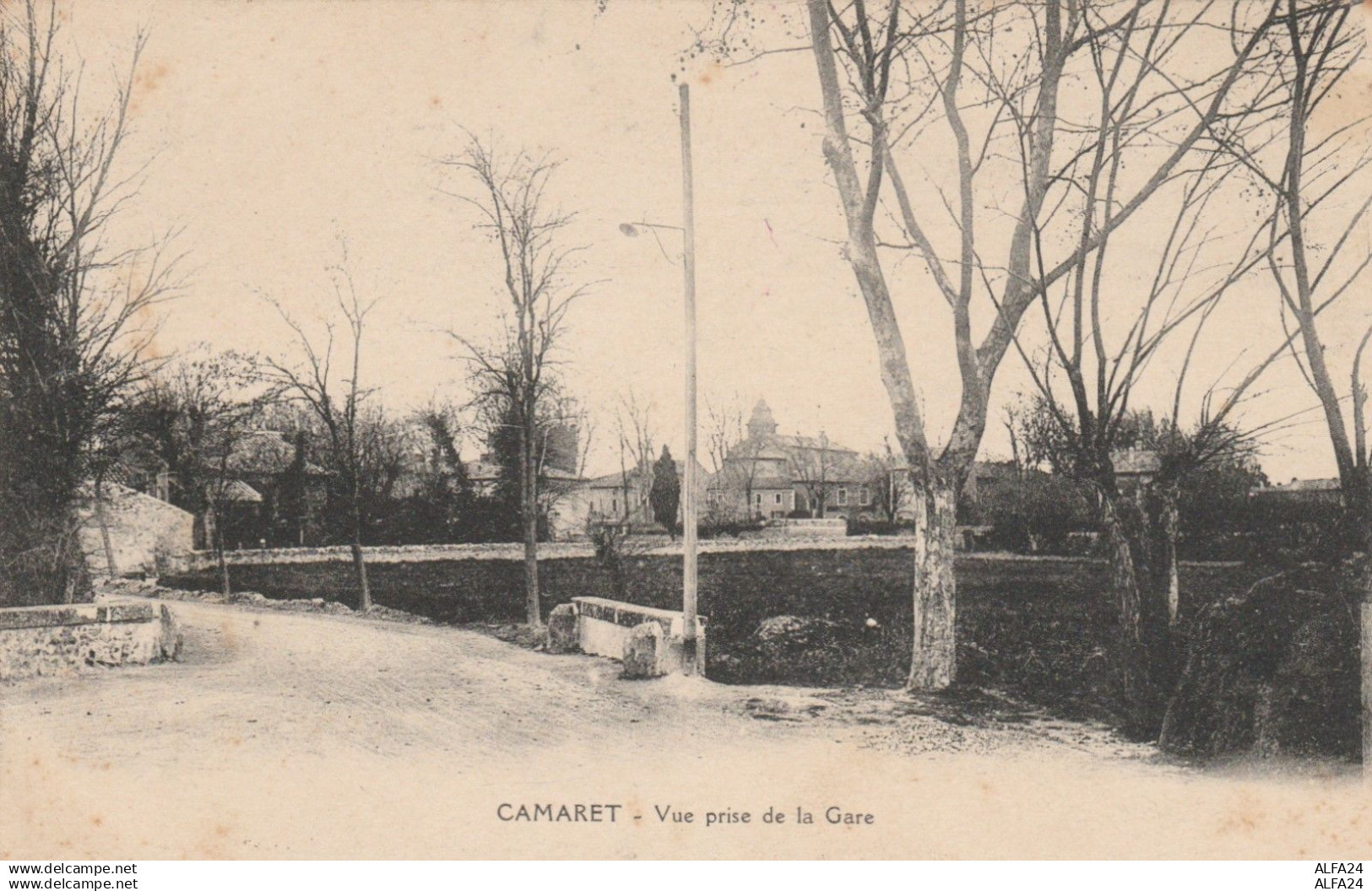 CARTOLINA VIAGGIATA 1918 CAMARET FRANCIA (TY312