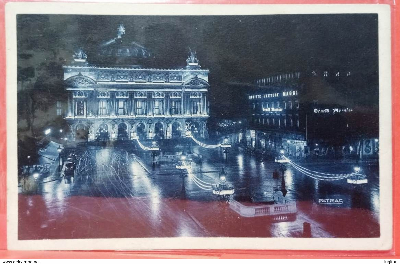 Cartolina viaggiata - Parigi di Notte - 1931