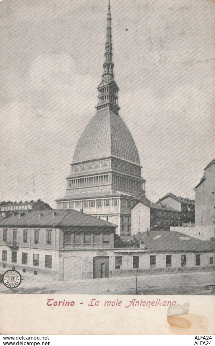 CARTOLINA VIAGGIATA TORINO MOLE ANTONELLIANA (ZK233
