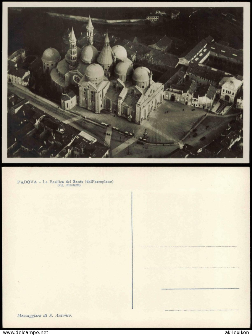 Cartoline Padua Padova Luftbild 1928