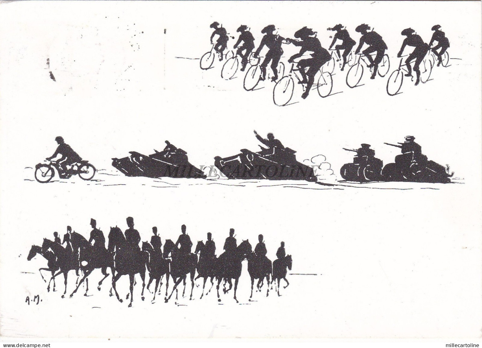 CASERTA - Scuola Truppe Corazzate 1964