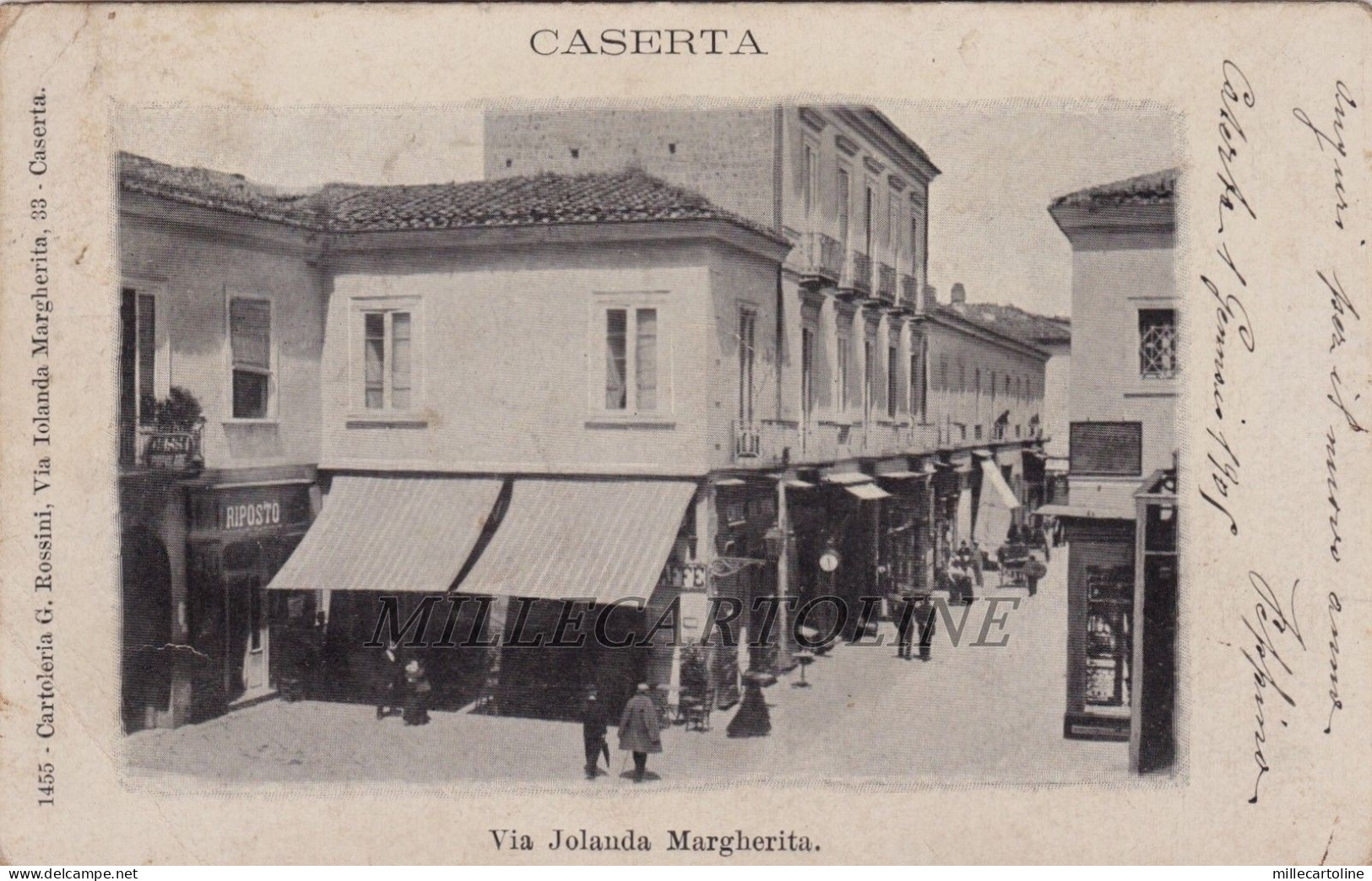 CASERTA: Via Jolanda Margherita   1905