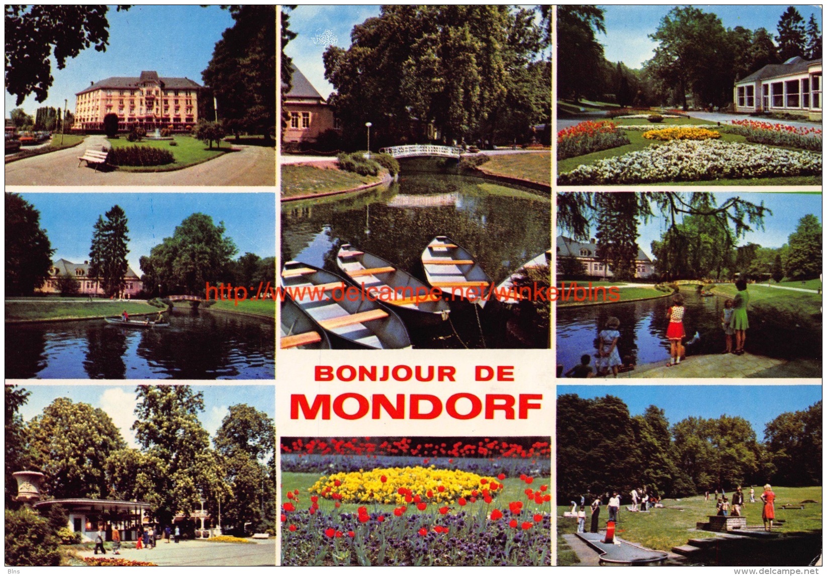 Casino et vues du parc - Mondorf-les-Bains