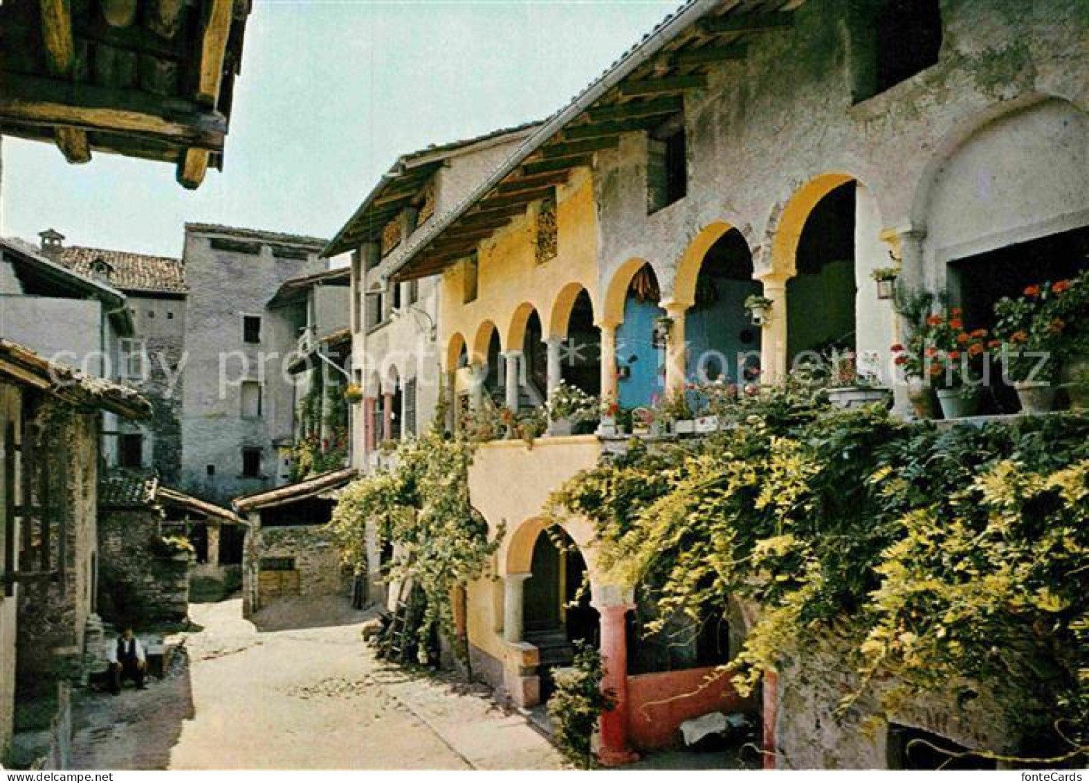 Caslano Dorfmotiv