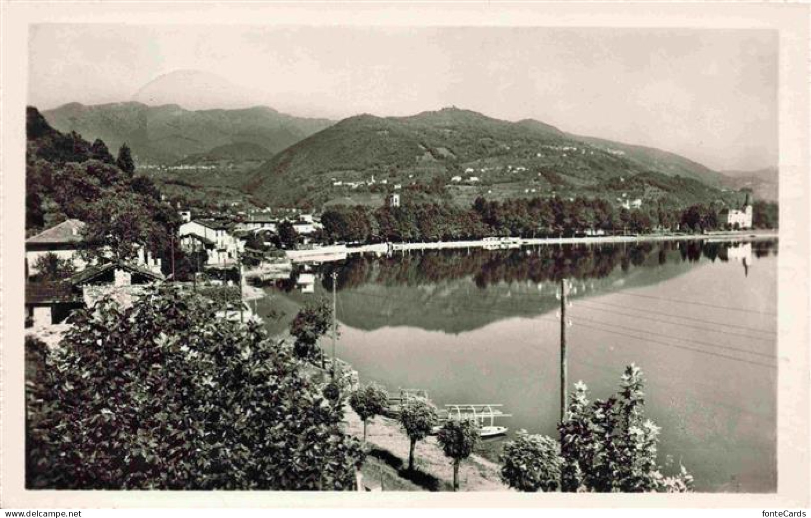 Caslano Lugano TI Panorama